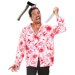 Halloweenová čelenka s sekerou